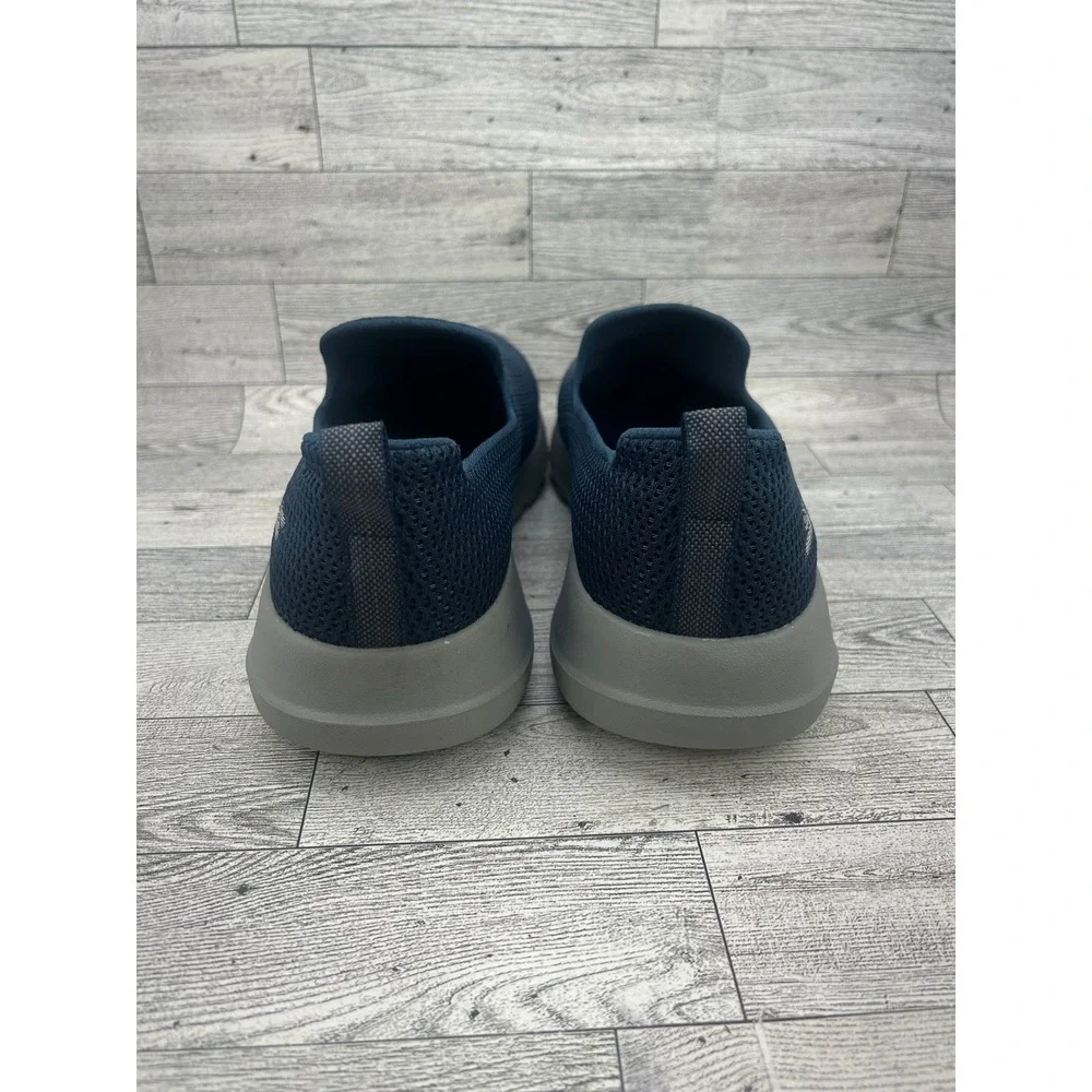 Skechers Go Walk Max Men Navy Grey Slip‎ On Walking Shoes 54600 Size 9.5